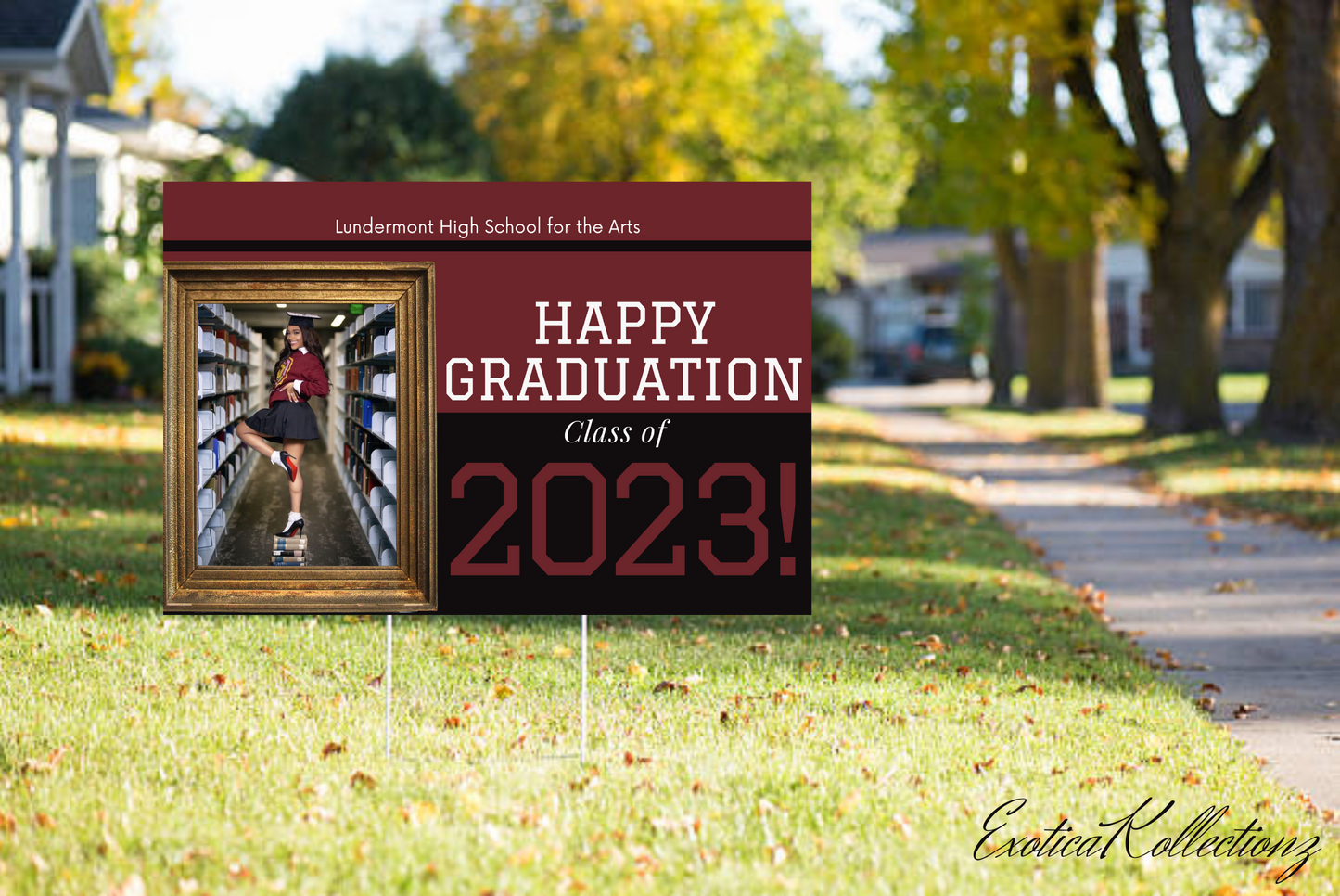 Graduation Yard Sign Templates