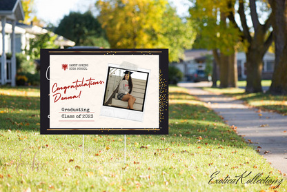 Graduation Yard Sign Templates